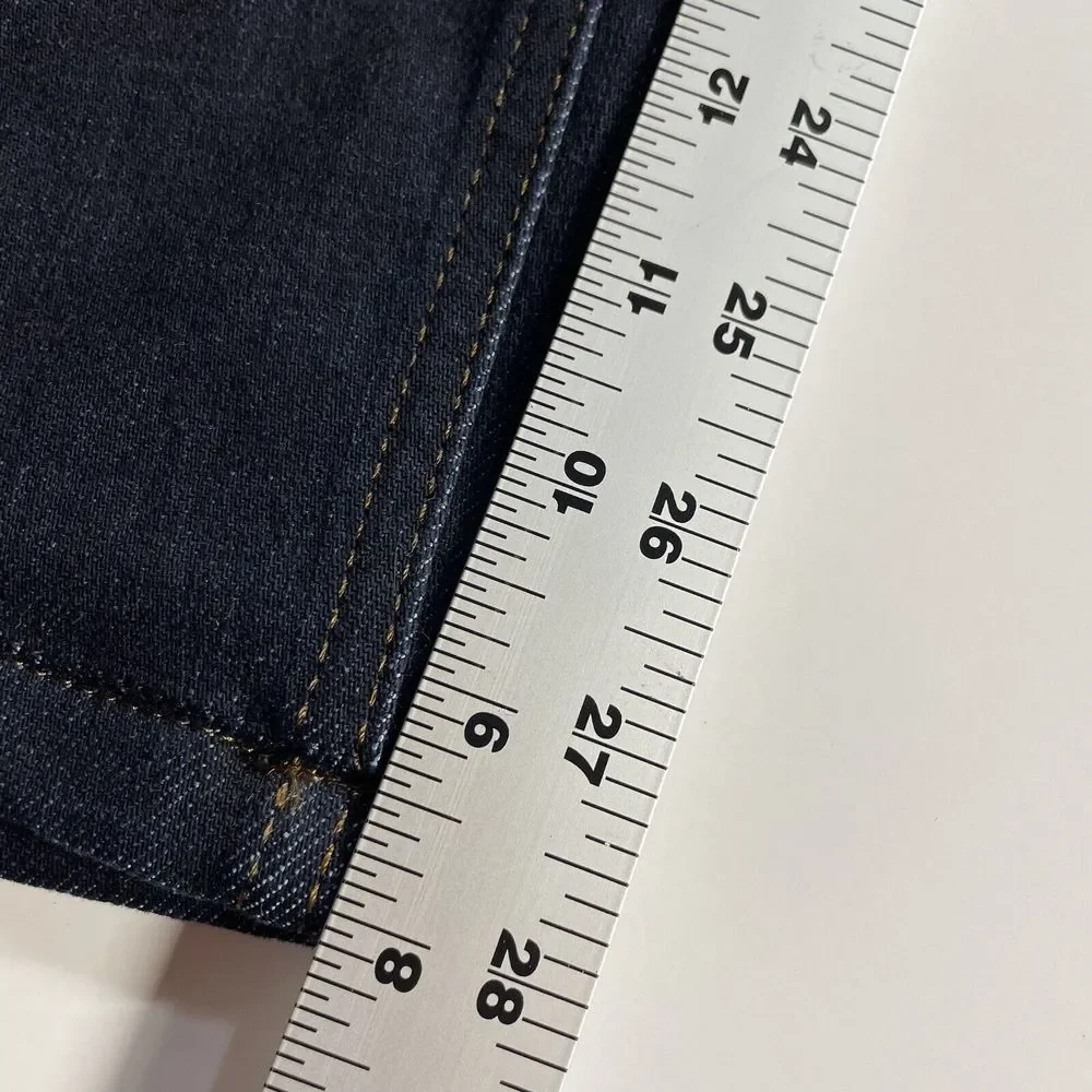 Enzo Tovare Jeans Dark Wash Denim Straight Leg Pants Mens Size 44 x‎ 28